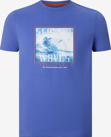 Jan Vanderstorm Shirt ' Gerfried ' in Blauw: voorkant