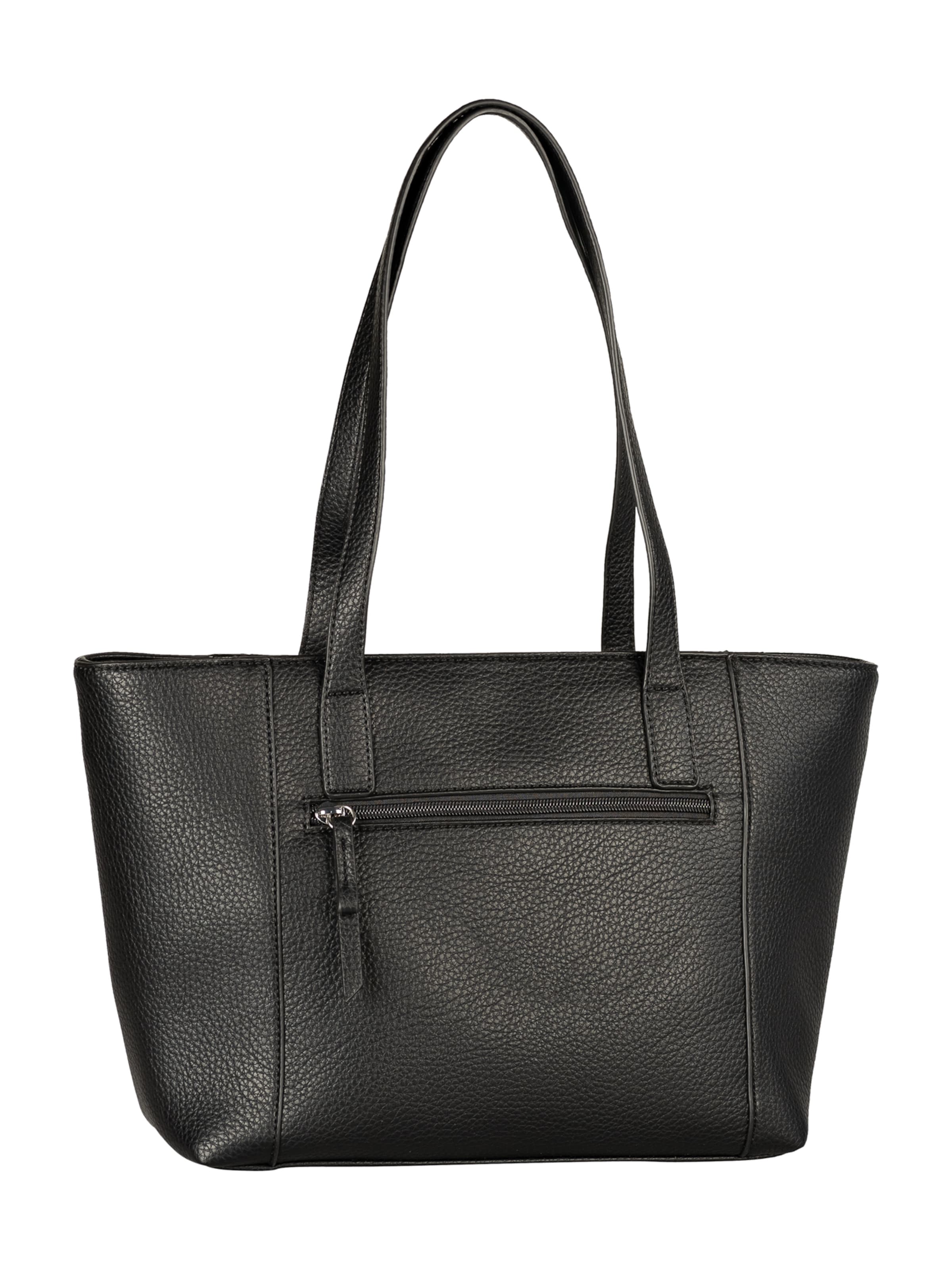 TOM TAILOR DENIM Shopper 'Priya' - Čierna