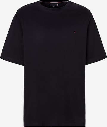 Tommy Hilfiger Big & Tall Shirt in Black: front