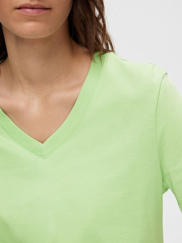 T-shirt SELECTED FEMME en vert
