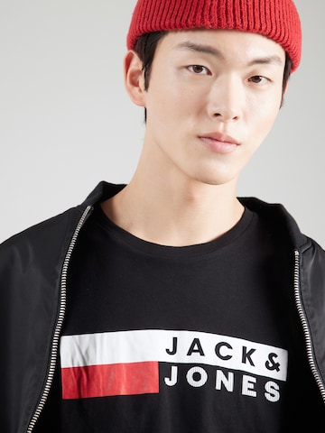 JACK & JONES T-Shirt in Schwarz