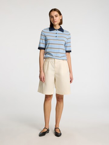 SELECTED FEMME Wide Leg Bukser med lægfolder 'SLFKLEA' i beige