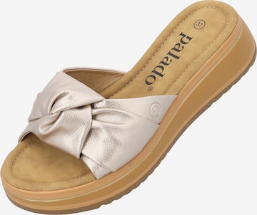 Palado Pantolette 'Theryx' in Beige: Vorderseite