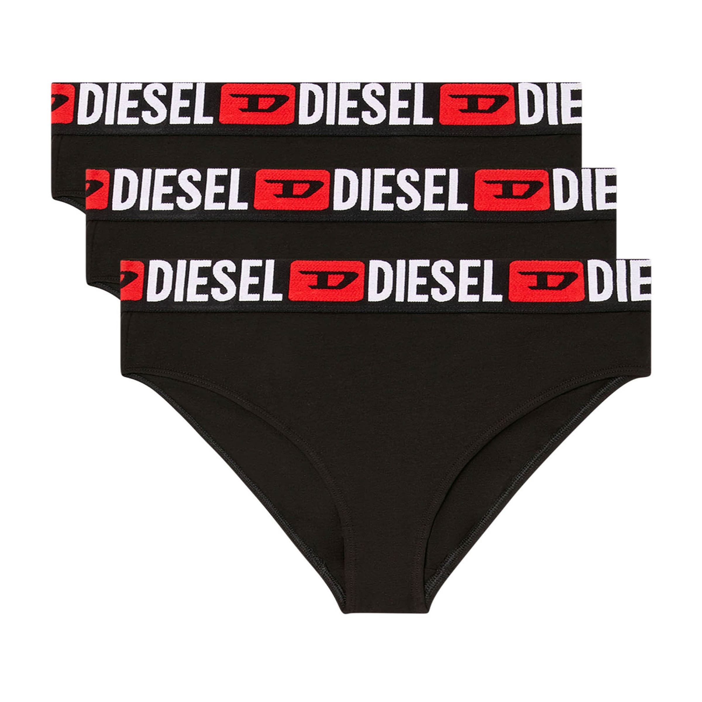 DIESEL Slip - fekete: elől