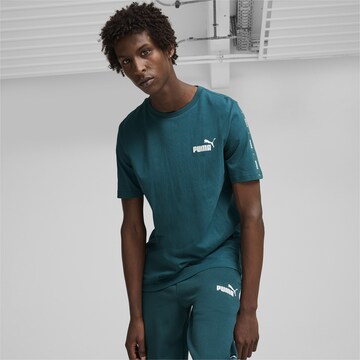 Tricou 'Essentials+' de la PUMA pe verde