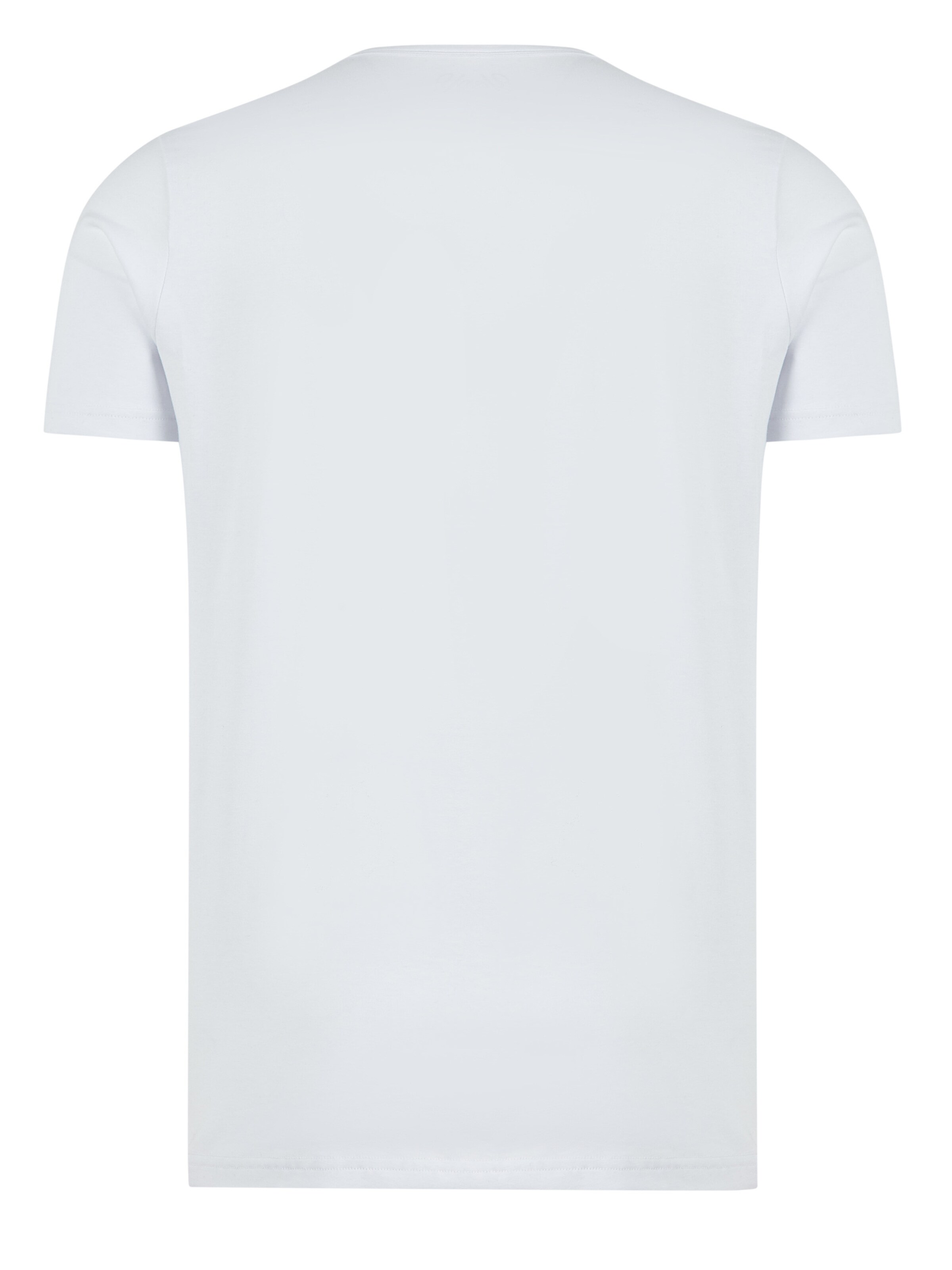 yazubi Shirt 'Mythic V' in White