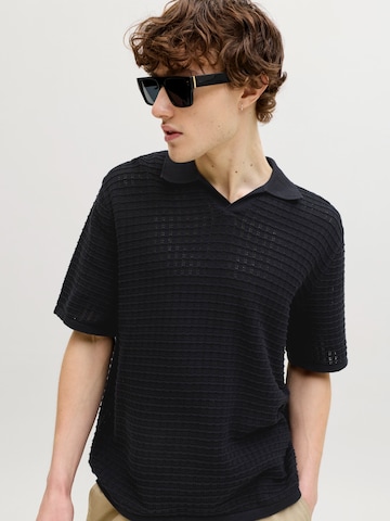 juoda JACK & JONES Megztinis 'JORNANTUCKET'