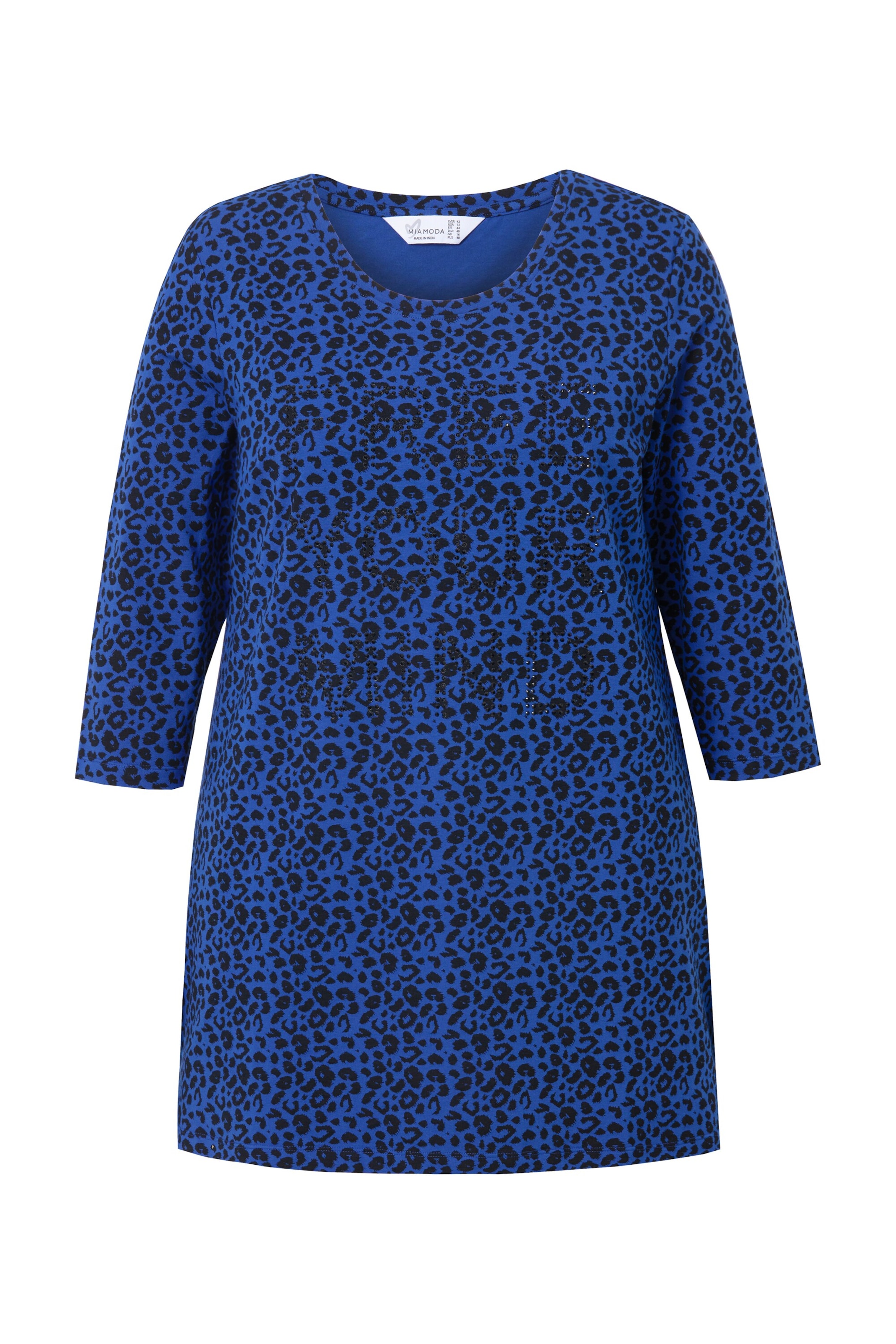 MIAMODA Shirt in Blauw: voorkant