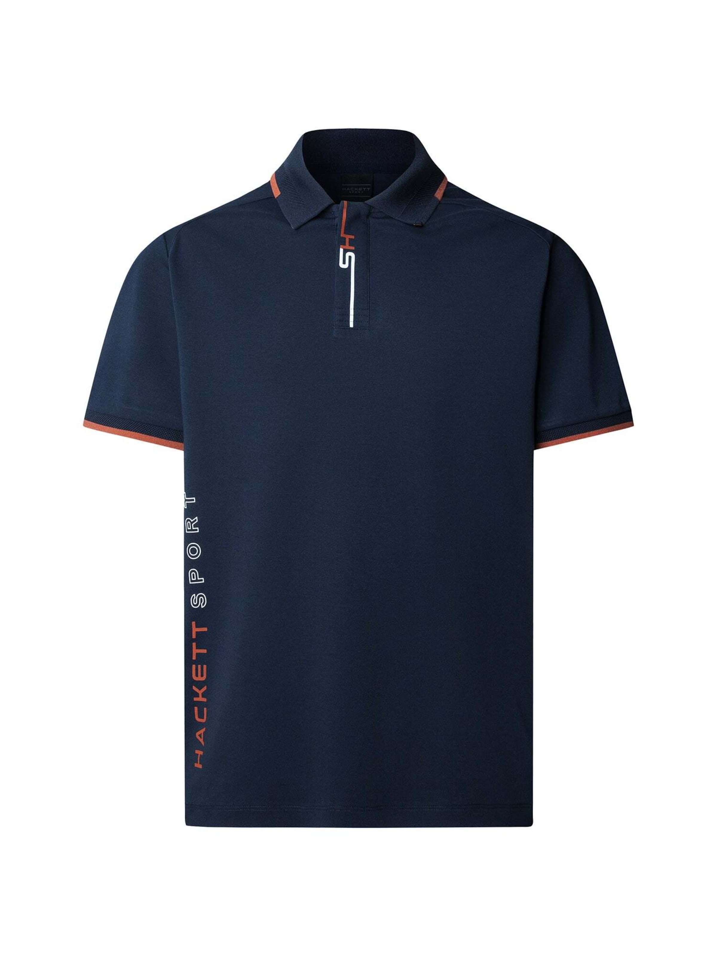 T-Shirt Hackett London en bleu : devant