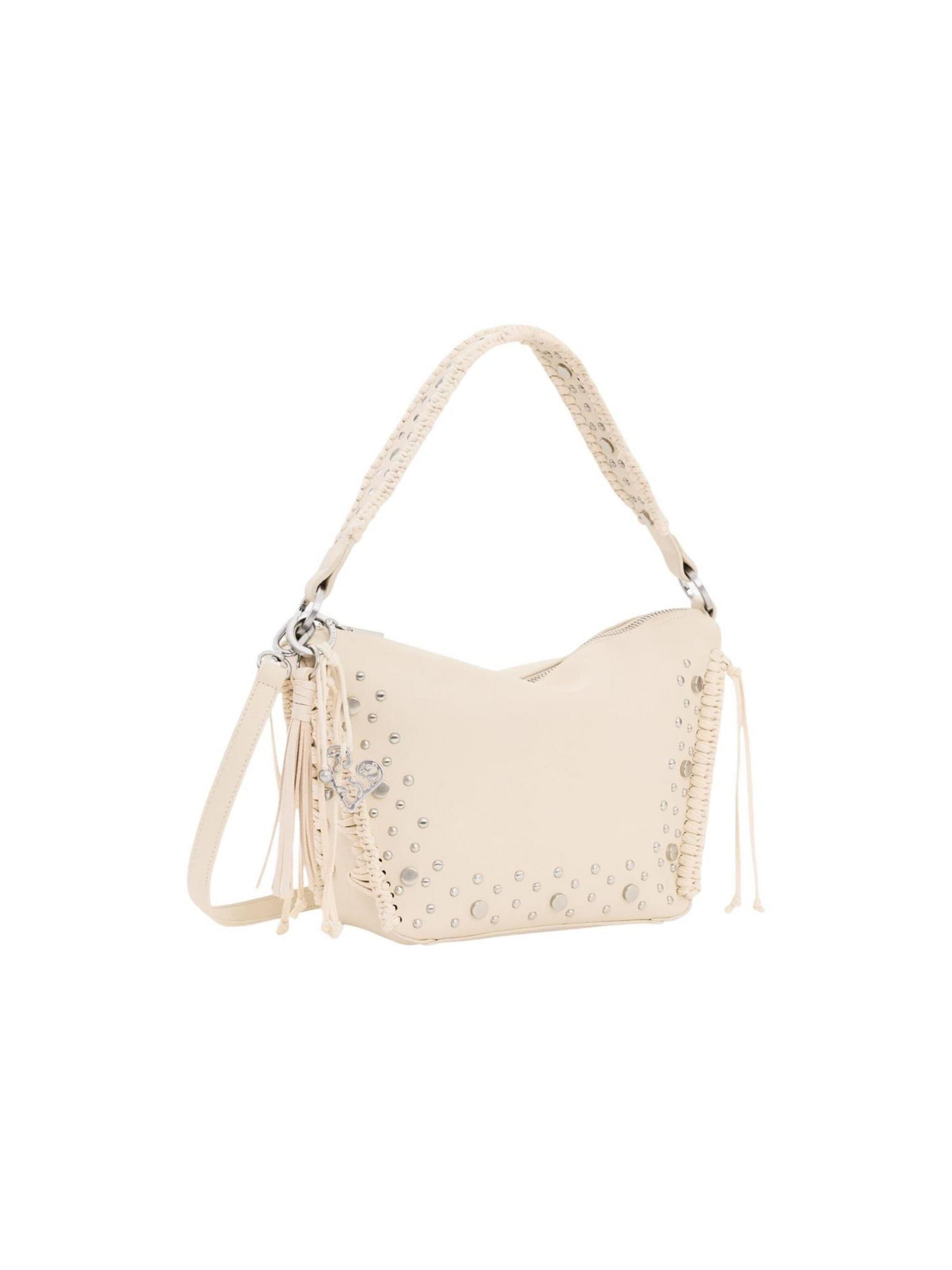 Desigual - Mala de ombro 'Gallium Munich 26SAXPAR' em bege