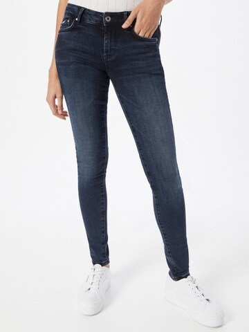 Pepe Jeans Skinny Jeans 'Pixie' i blå: framsida