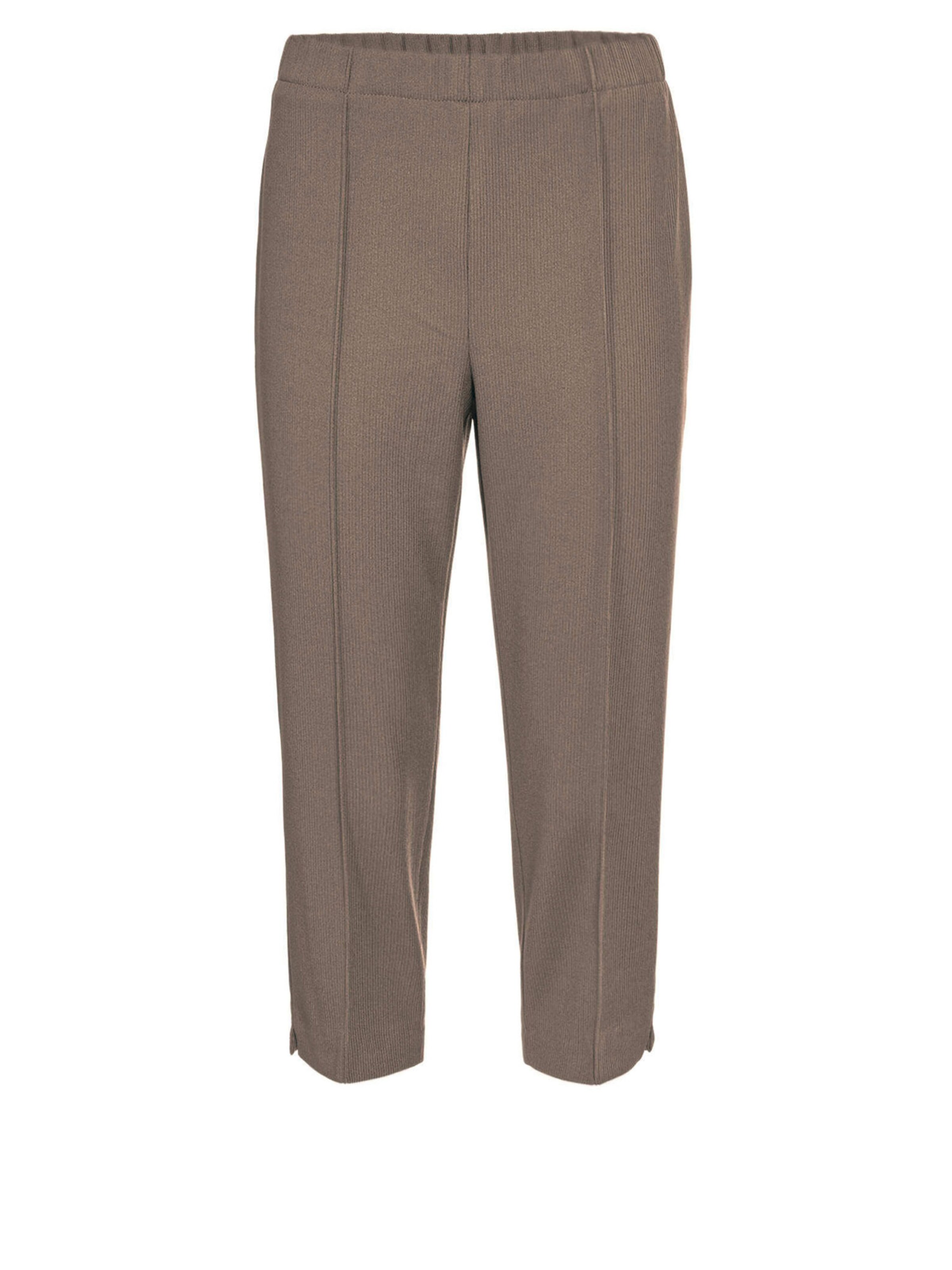 Goldner Regular Trousers in Beige: front