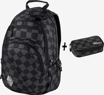 Sac à dos NITRO en noir : devant