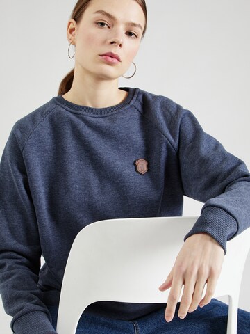 naketano Sweatshirt 'Krokettenhorst' in Blue