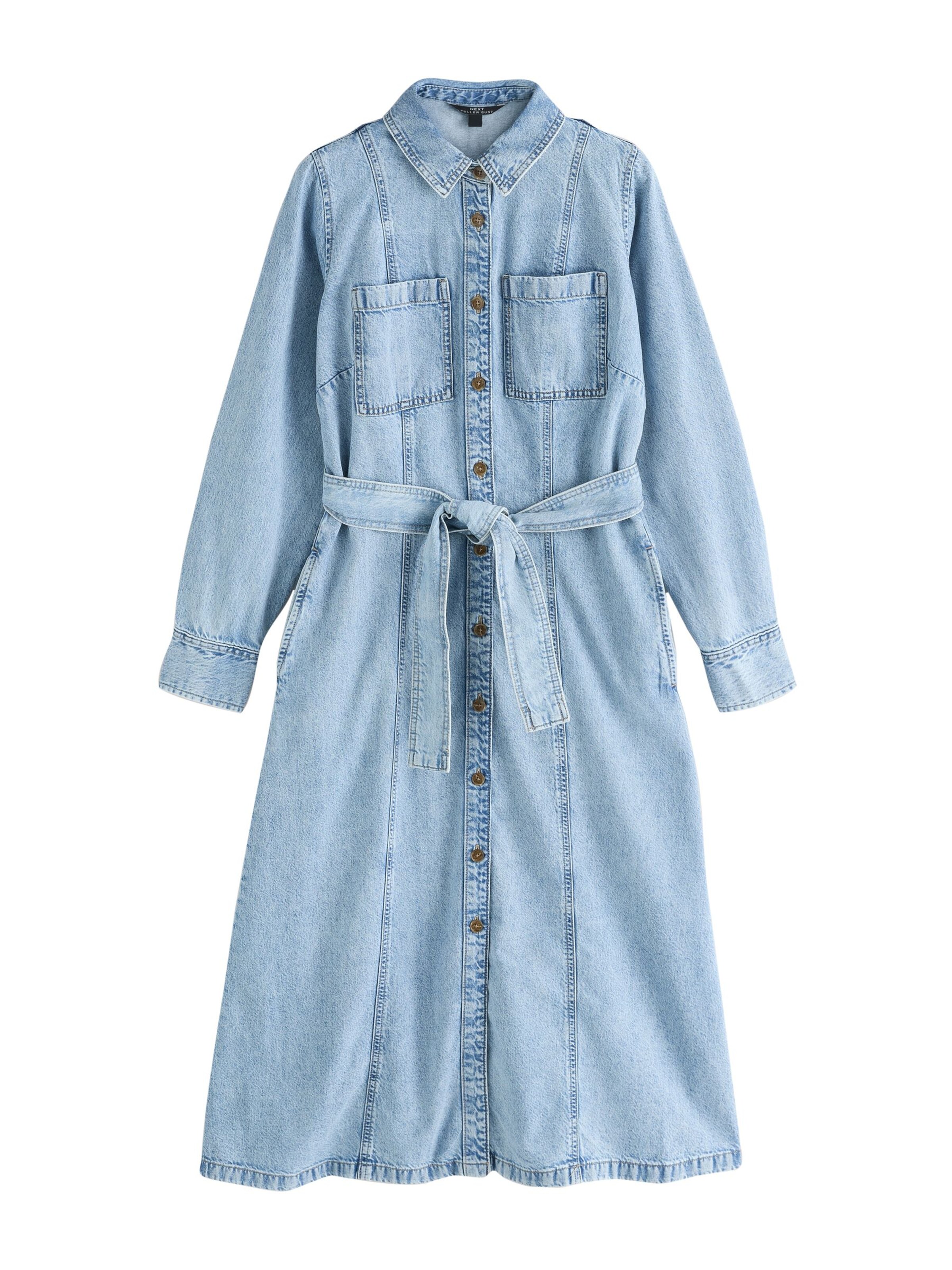 Next Blousejurk in Blauw: voorkant