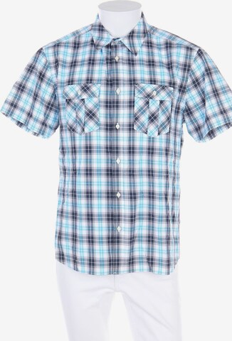 PEAK PERFORMANCE Button Up Shirt in L in Blue: front