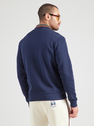 Veste de survêtement La Martina en bleu : derrière