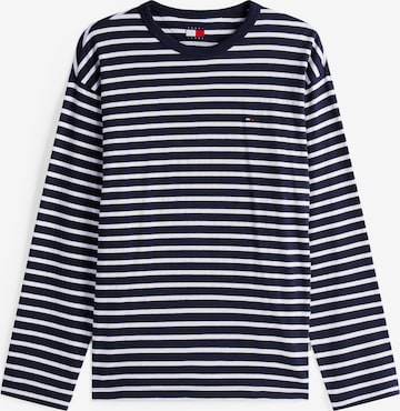 mėlyna Tommy Jeans Marškinėliai 'BRETON': priekis