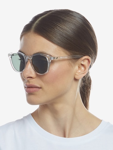 LE SPECS Okulary przeciwsłoneczne 'Bandwagon' w kolorze przezroczysty
