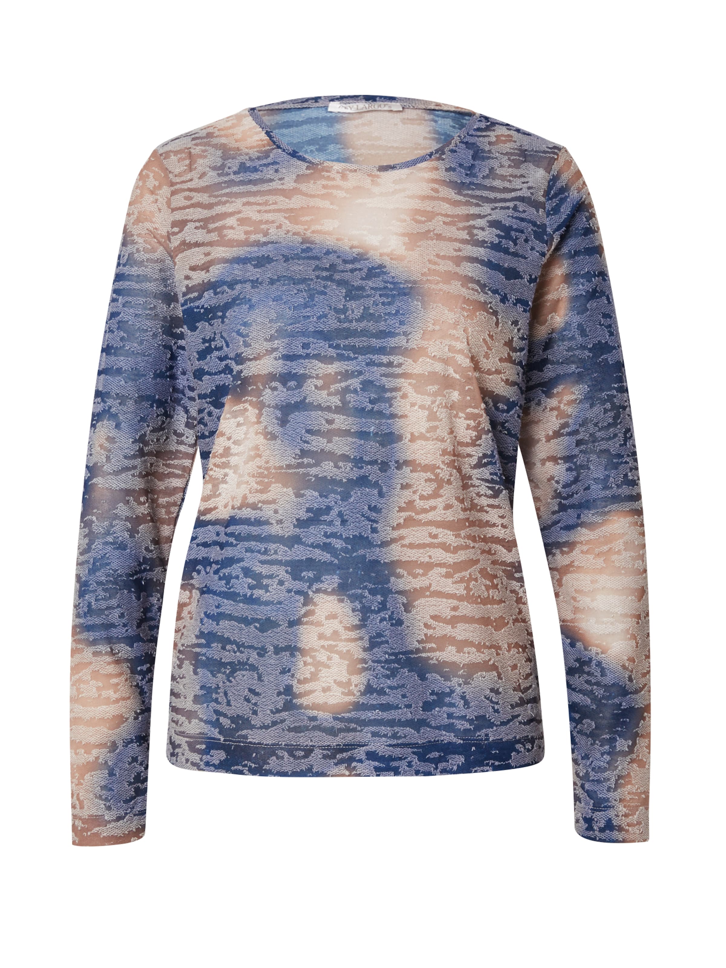 T-shirt Key Largo en bleu : devant