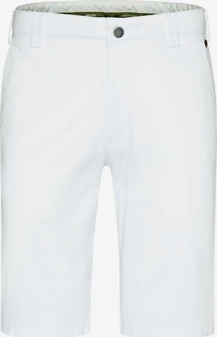 MEYER Slimfit Broek 'Palma' in Wit: voorkant