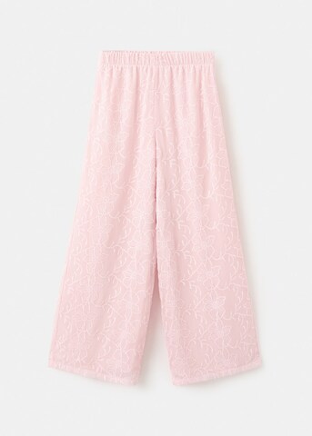 MANGO KIDS Regular Pants in Pink