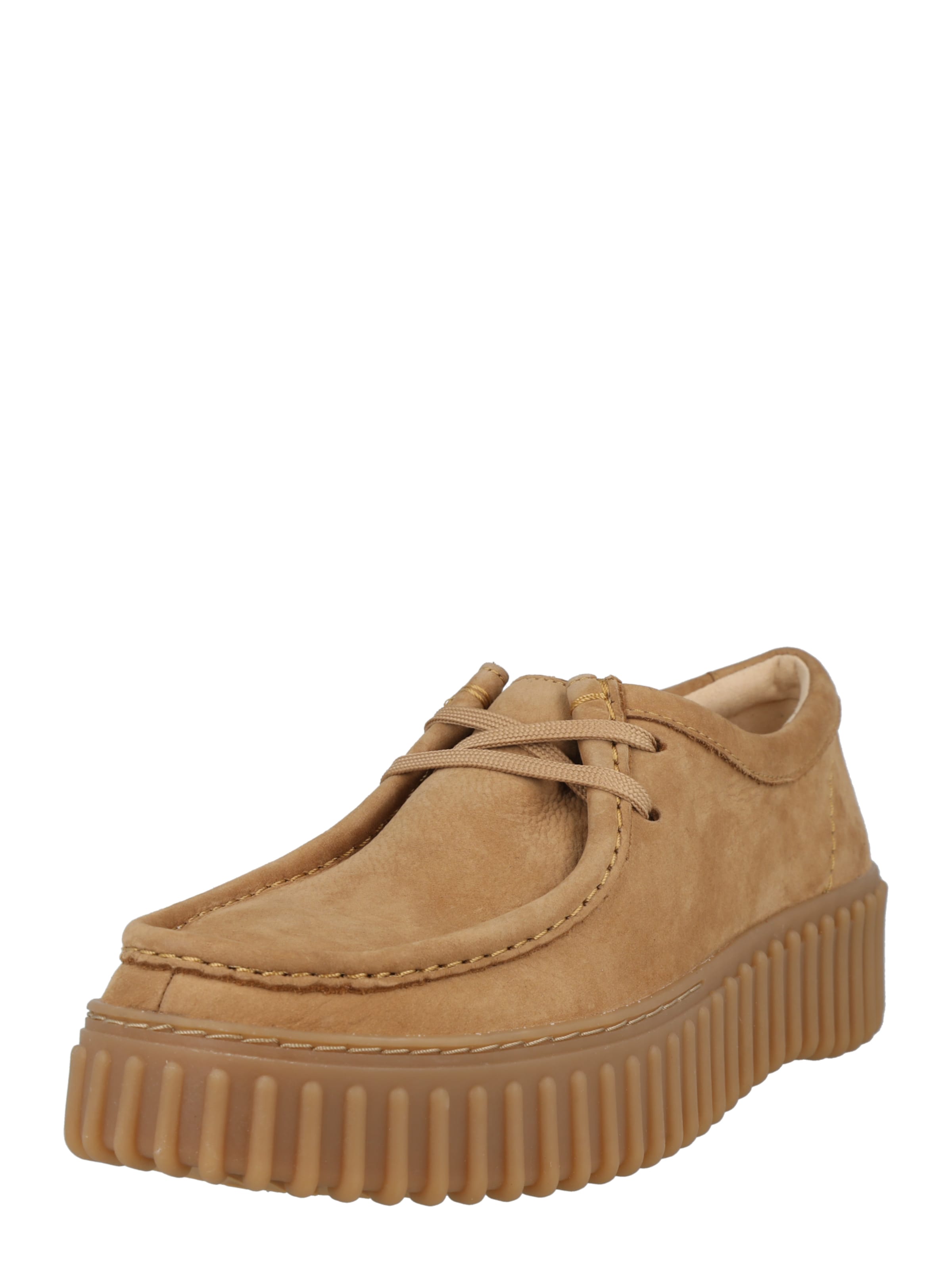 CLARKS Mokassin 'Torhill Bee' in Beige: Vorderseite