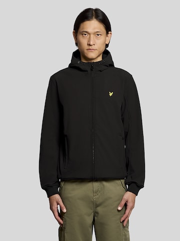 Lyle & Scott Funktionsjacke in Schwarz: Vorderseite