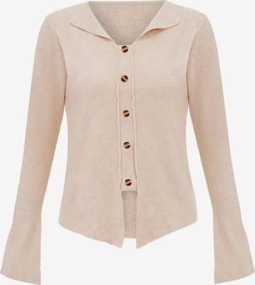 SANIKA Trui in Beige: voorkant