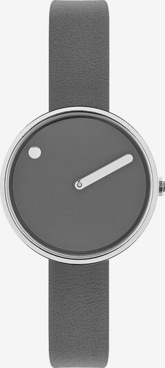 Picto Uhr in grau / silber, Produktansicht