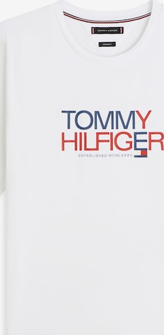 TOMMY HILFIGER T-Shirt in Weiß: Vorderseite