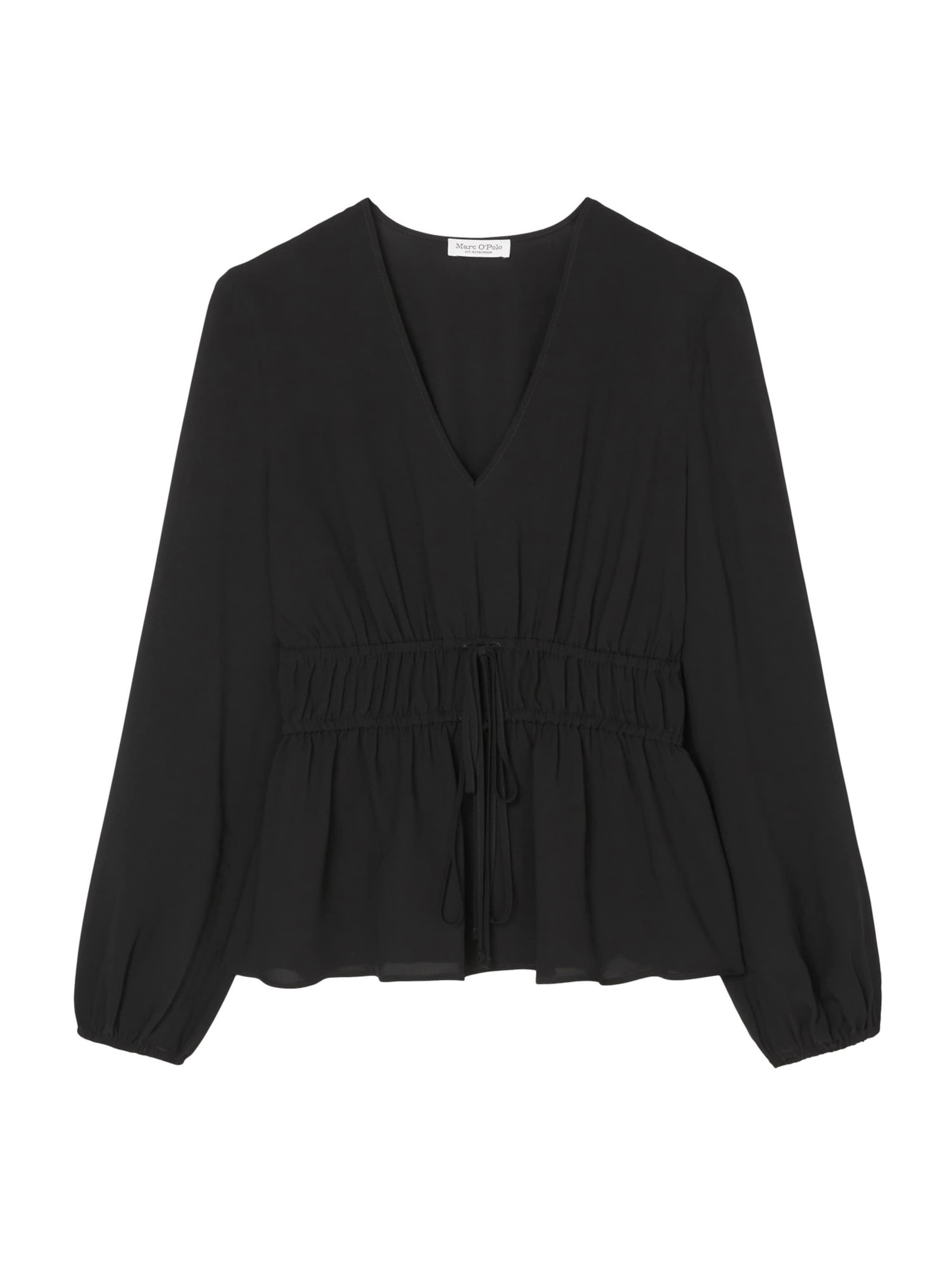 melns Marc O'Polo Blūze: no priekšpuses