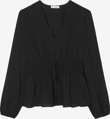 Marc O'Polo Blouse in Zwart: voorkant