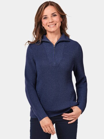 Pull-over Goldner en bleu : devant