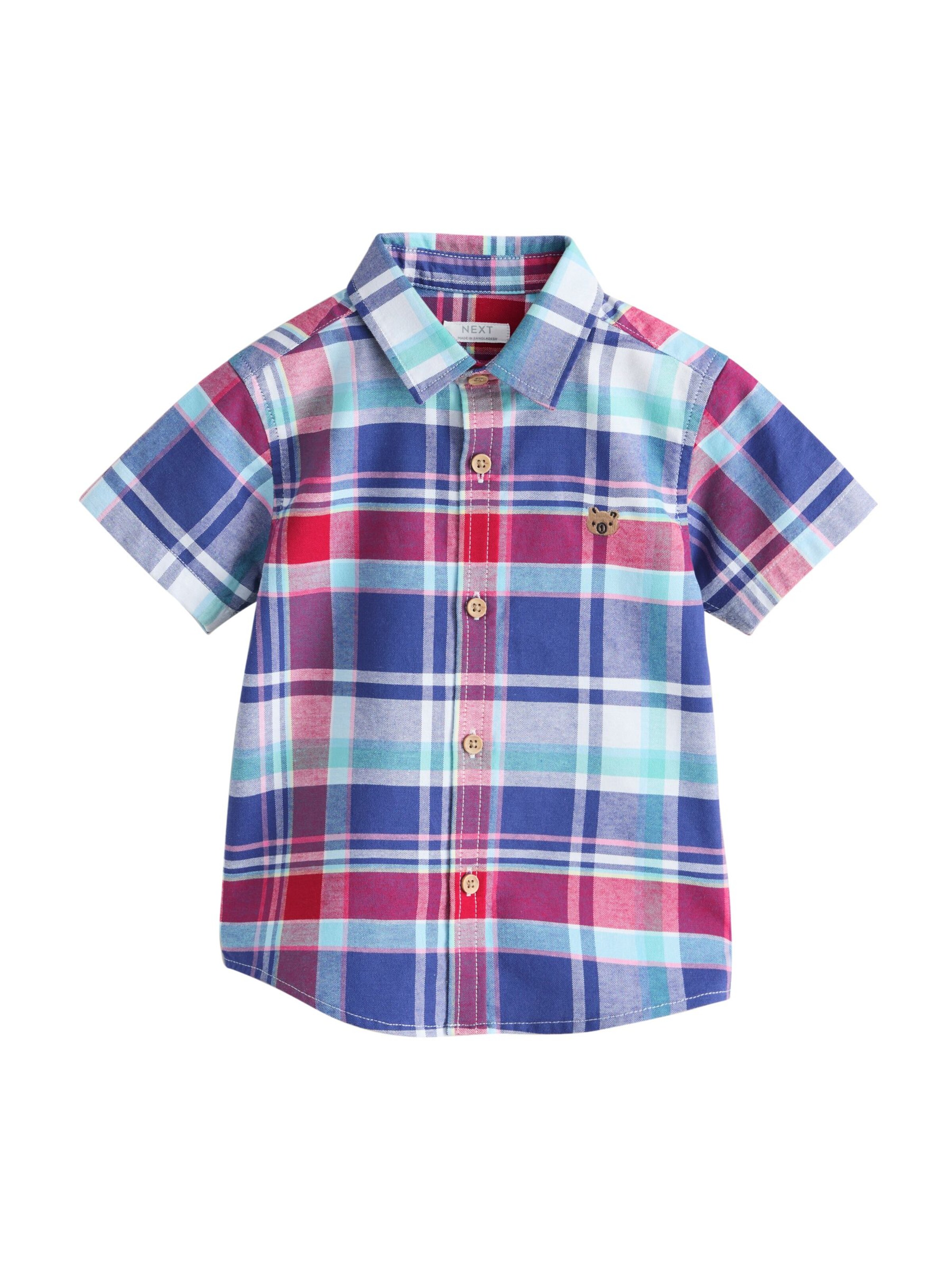 Next Regular Fit Hemd in Blau: Vorderseite