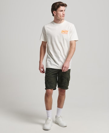 T-Shirt Superdry en blanc