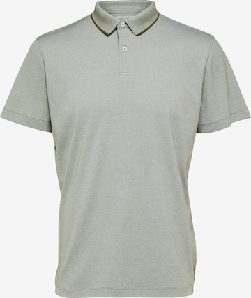 SELECTED HOMME - Camiseta 'Leroy' en verde: frente