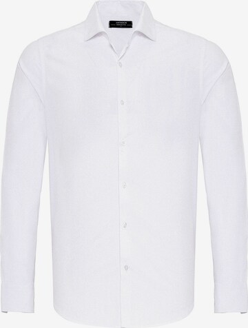 Coupe regular Chemise Antioch en blanc : devant