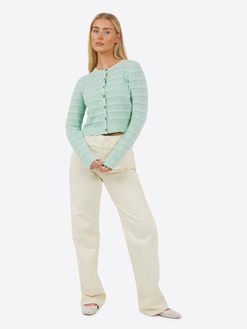 BRAVE SOUL Gebreid vest in Groen