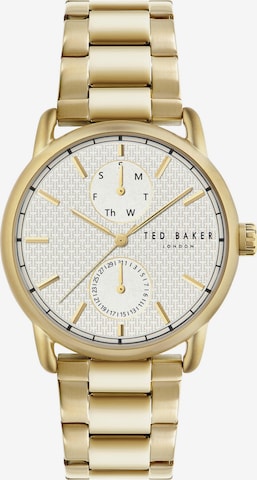 Ted Baker Analog Watch 'Oliiver Tb Timeless' in Gold: front