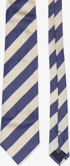 COLLEZIONE VILLA MORI Seiden-Krawatte in One Size in creme / blue denim, Produktansicht
