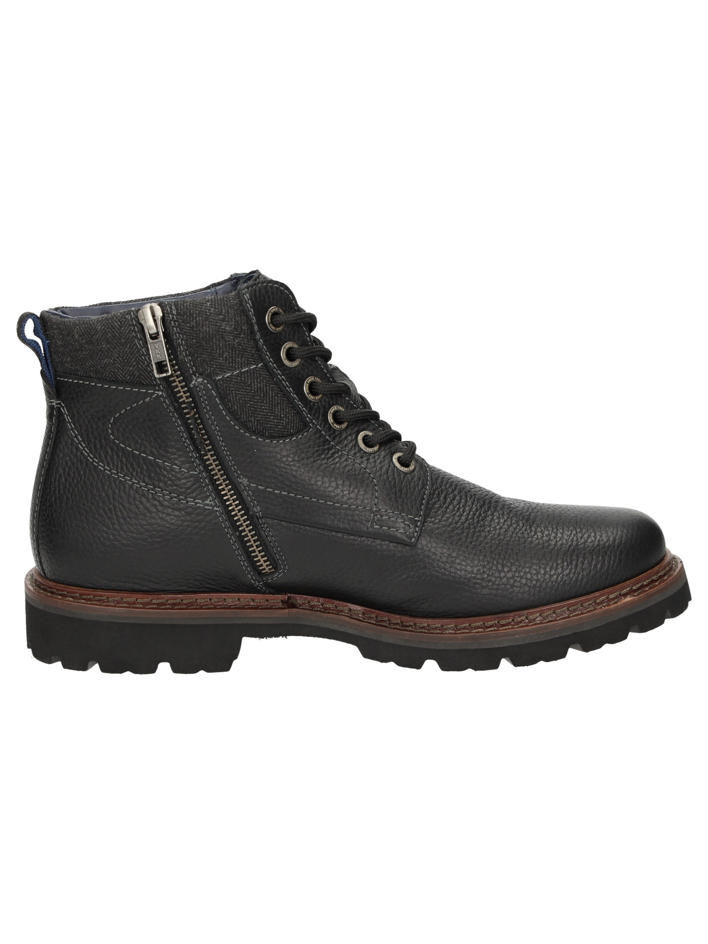 SIOUX Schnürboots 'Adalr.-710' in Schwarz
