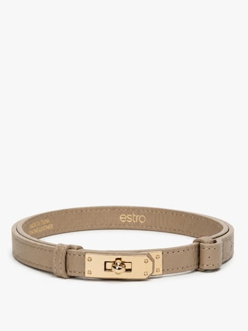 Estro Riem '01-0' in Beige: voorkant