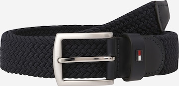 TOMMY HILFIGER Riem 'DENTON' in Blauw: voorkant