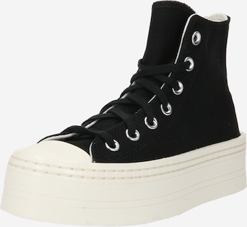 CONVERSE High-top trainers 'CHUCK TAYLOR ALL STAR MODERN LIFT HI CANVAS' in Black: front