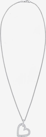 ELLI Kette 'Herz' in Silber: Vorderseite