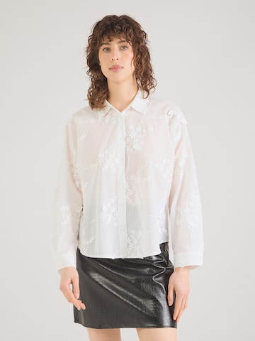 MORE & MORE Bluse in Weiß: Vorderseite