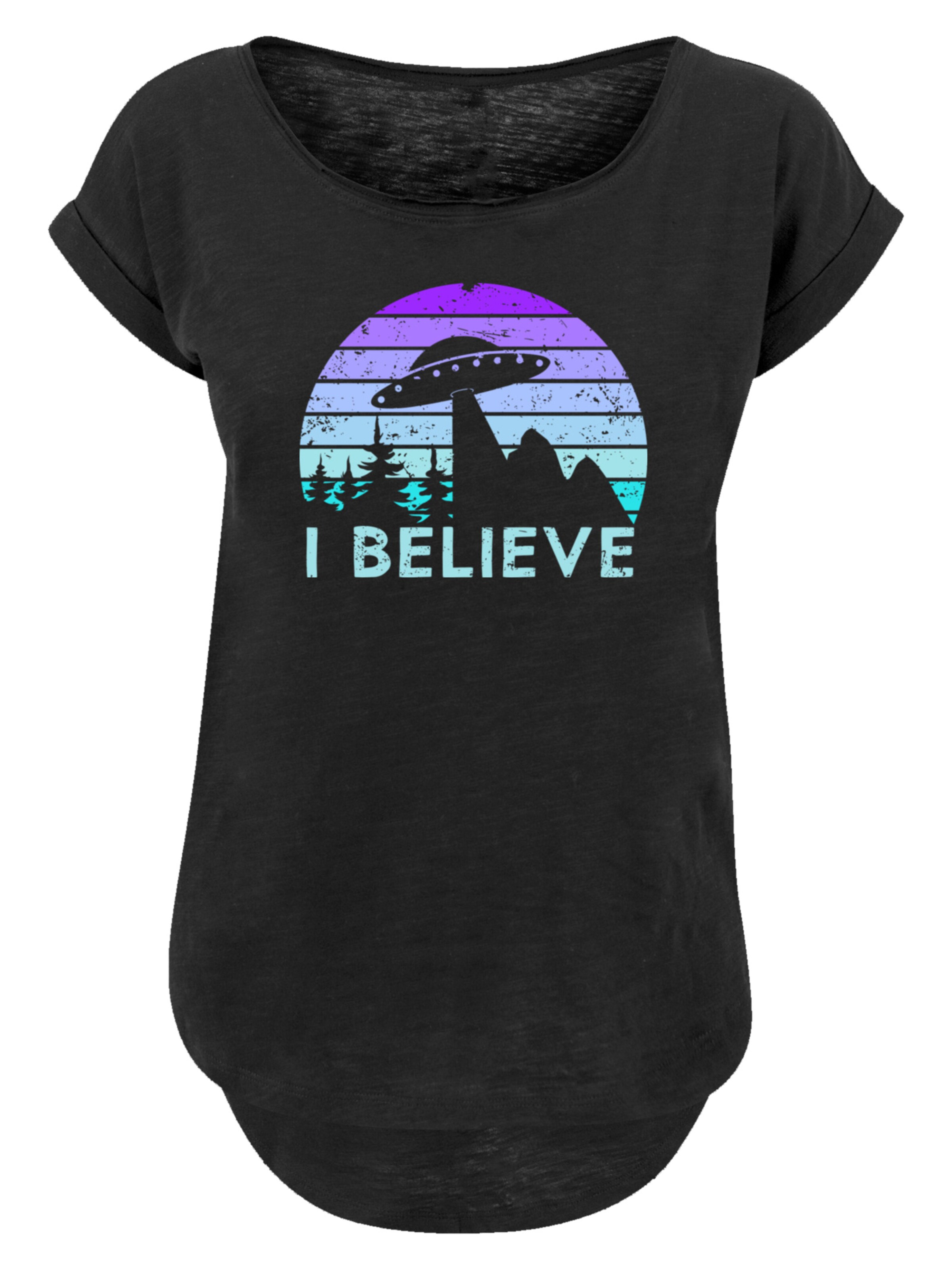 T-shirt F4NT4STIC en noir : devant