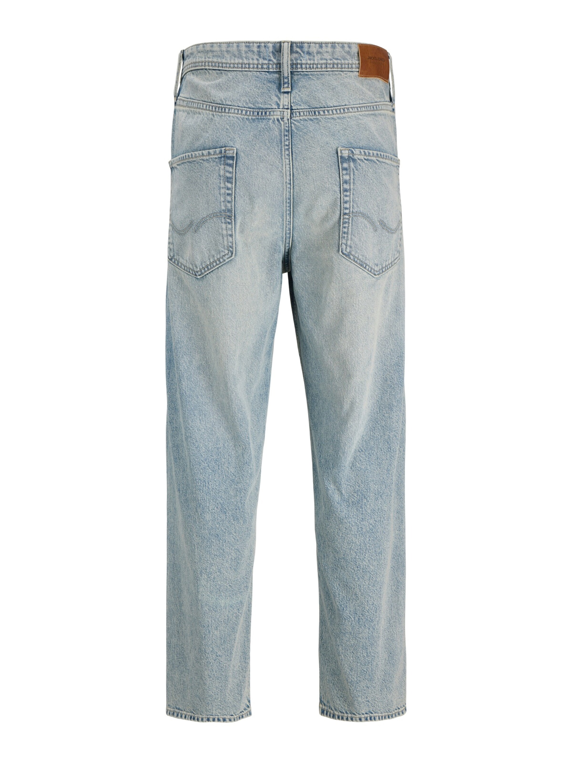 JACK & JONES Loosefit Jeans 'JJIEddie JJOriginal' in Blauw