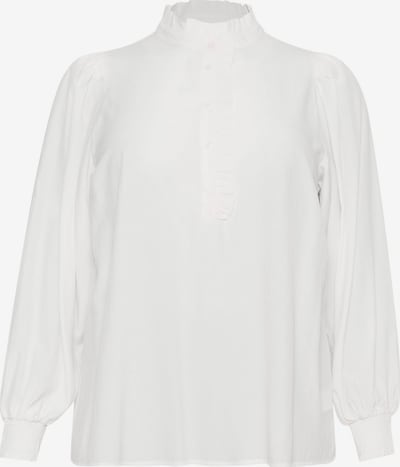 KAFFE CURVE Pusero 'Dorina' värissä valkoinen, Tuotenäkymä